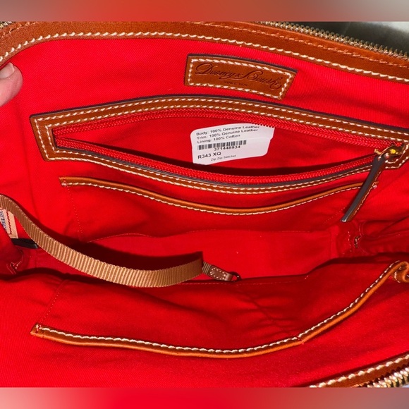 Dooney & Bourke Pebble Grain Zip Zip Satchel  Crossbody – New 2025 “Jeans” NWT - Picture 8 of 10